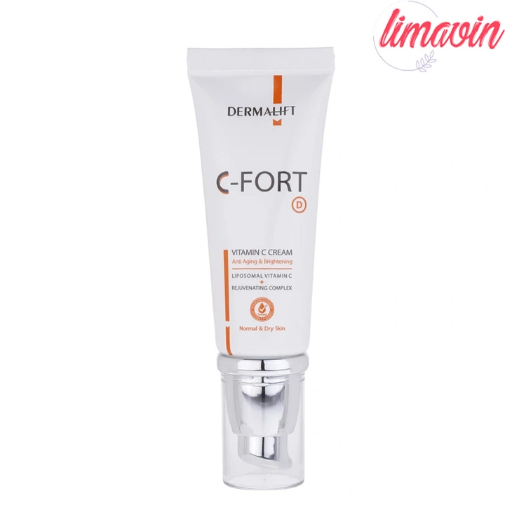 کرم روشن کننده درمالیفت مدل C-FORT مناسب برای پوست خشک حجم 40 میلی لیتر