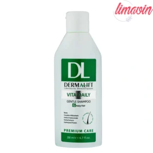 شامپو مو ملایم درمالیفت مدل Vita Daily مناسب برای موهای چرب حجم 200 میلی لیتر