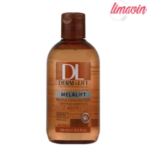 میسلار واتر روشن کننده درمالیفت مدل ملالیفت مناسب برای انواع پوست حجم 250 میلی لیتر