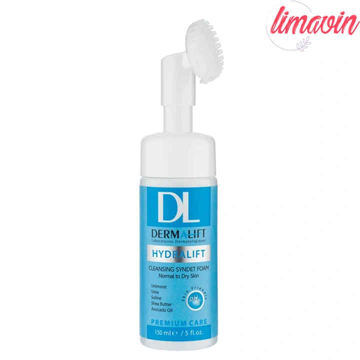 فوم شستشو صورت درمالیفت مدل HYDRALIFT مناسب برای پوست خشک و معمولی حجم 150 میلی لیتر