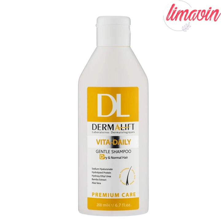 شامپو مو درمالیفت مدل VITA-Daily مناسب برای موهای خشک و معمولی حجم 200 میلی لیتر