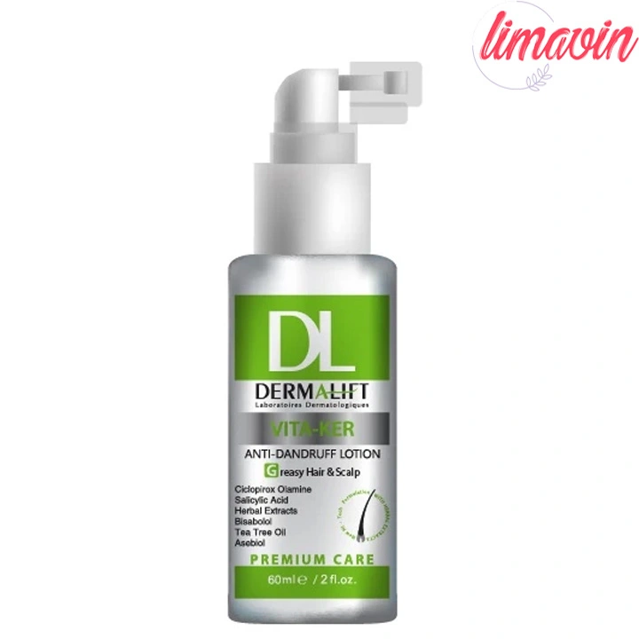 لوسیون ضد شوره مو درمالیفت مدل VITA KER حجم 60 میلی لیتر