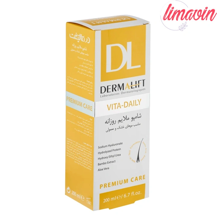 شامپو مو درمالیفت مدل VITA-Daily مناسب برای موهای خشک و معمولی حجم 200 میلی لیتر - Image 3