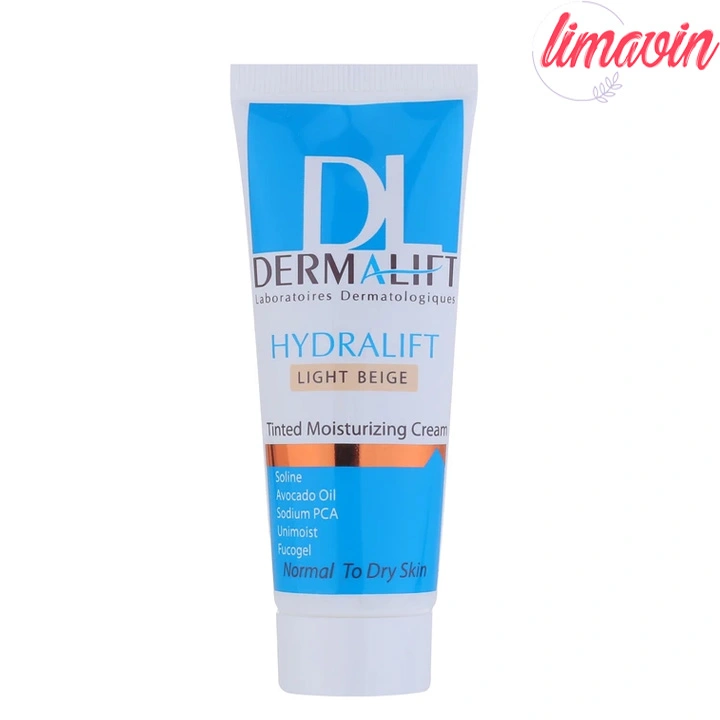 کرم مرطوب کننده رنگی صورت درمالیفت مدل HYDRALIFT AC مناسب پوستهای چرب حجم 40 میلی لیتر