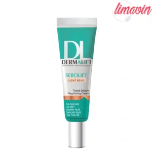 کرم ضد جوش صورت درمالیفت مدل sebolift مناسب پوستهای چرب و آکنهای حجم 30 میلی لیتر