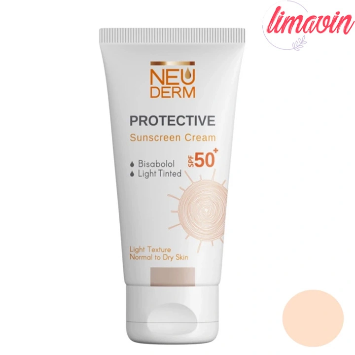 کرم ضد آفتاب بدون رنگ نئودرم SPF 50 مدل Highly Protective مناسب پوست های نرمال تا خشک حجم 50 میلیلیتر