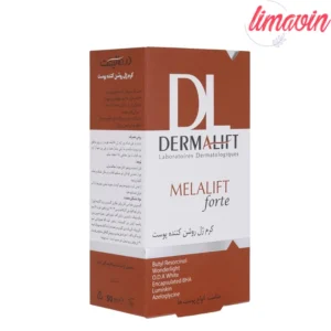 کرم ژل روشن کننده درمالیفت مدل forte حجم 50 میلی لیتر