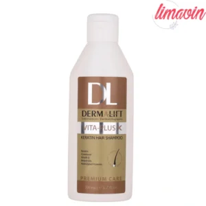 شامپو و نرم کننده مو درمالیفت مدل کراتینه حجم 200 میلی لیتر