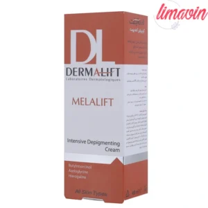 کرم روشن کننده صورت درمالیفت مدل Melalift مناسب انواع پوست حجم 40 میلی لیتر