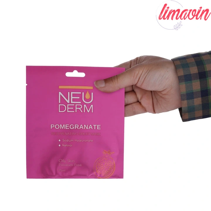 ماسک صورت نئودرم مدل Pomegranate حجم 25 میلی لیتر - Image 3