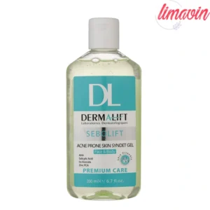 ژل شستشو صورت و بدن درمالیفت مدل سبولیفت مناسب پوست چرب و آکنه ای حجم 200 میلی لیتر