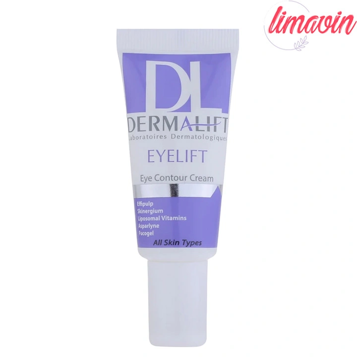 کرم رطوبترسان دور چشم درمالیفت مدل Eyelift Eye Contour مناسب انواع پوست حجم 20 میلی لیتر
