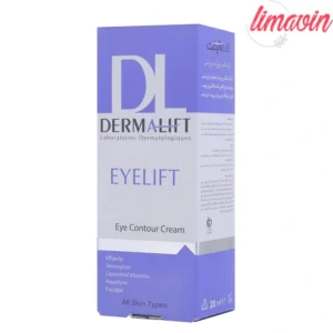 کرم رطوبت‌رسان دور چشم درمالیفت مدل Eyelift Eye Contour مناسب انواع پوست حجم 20 میلی لیتر