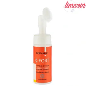 فوم شستشو صورت درمالیفت مدل ویتامین ث مناسب برای انواع پوست حجم 150 میلی لیتر