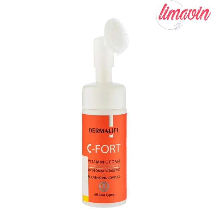 فوم شستشو صورت درمالیفت مدل ویتامین ث مناسب برای انواع پوست حجم 150 میلی لیتر