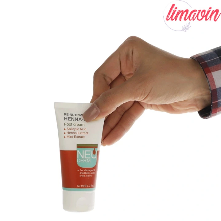کرم ترک پا نئودرم مدل Henna-Mint حجم 50 میلی لیتر - Image 4