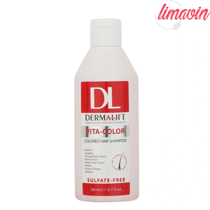 شامپو مو درمالیفت مدل Vita-Color حجم 200 میلی لیتر
