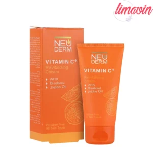 کرم روشن کننده نئودرم مدل Vitamin C Plus  طرح جدید حجم 50 میلی لیتر