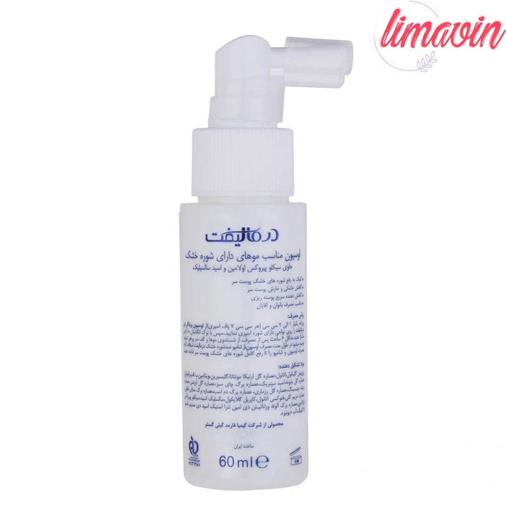 لوسیون ضد شوره مو درمالیفت مدل VITA KER حجم 60 میلی لیتر