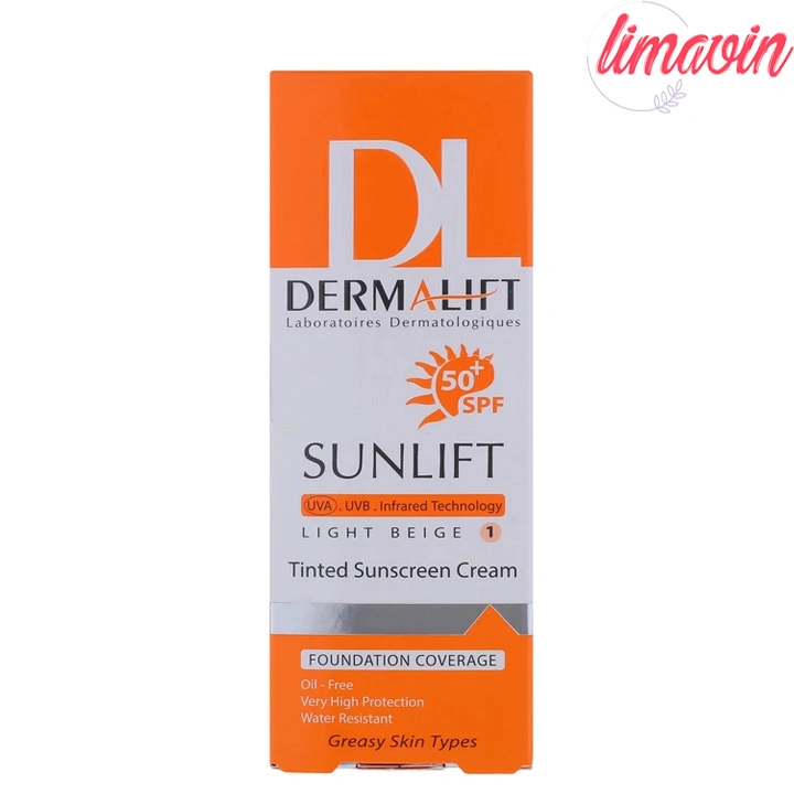 کرم ضدآفتاب درمالیفت مدل 50 حجم 40 میلیلیتر