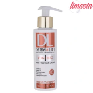 کرم مو درمالیفت مدل VITA FRIZZ مناسب برای موهای وزدار حجم 150 میلی لیتر