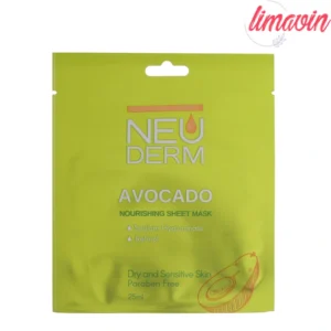 ماسک صورت نئودرم مدل Avocado حجم 25 میلی لیتر