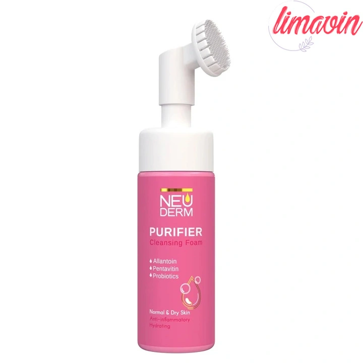 فوم شستوشوی صورت نئودرم مدل Purifier مناسب برای انواع پوست حجم 150 میلیلیتر