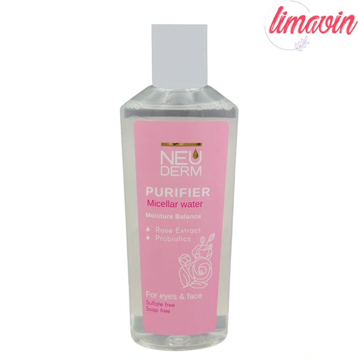 میسلار واتر نئودرم مدل جنتل پیوریفایر مناسب انواع پوست حجم 200 میلی لیتر