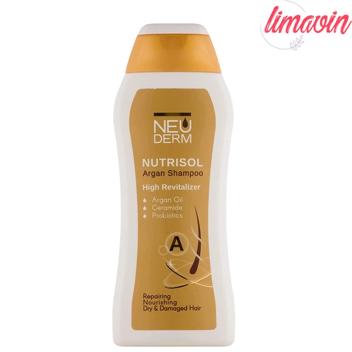 شامپو مو نئودرم مدل nutrisol مناسب موهای خشک و آسیب دیده حجم 300 میلیلیتر