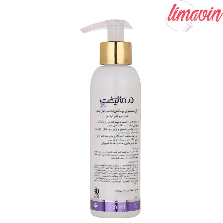 ژل بهداشتی بانوان درمالیفت مدل MENOPAUSAL حجم 200 میلی لیتر