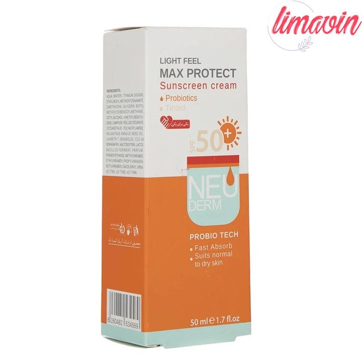 کرم ضد آفتاب رنگی نئودرم مدل Max Protect حجم 50 میلی لیتر - Image 3