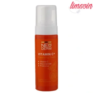 فوم شستشو صورت نئودرم مدل ویتامین سی پلاس حجم 150 میلی لیتر