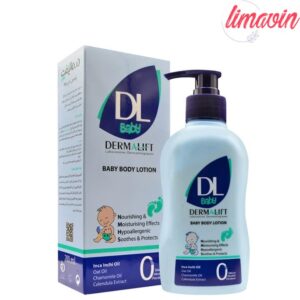 لوسیون بدن کودک درمالیفت مدل baby حجم 400 میلی لیتر