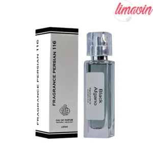 ادو پرفیوم مردانه فراگرنس پرشیا 116 مدل بلک افغان با رایحه تلخ حجم 35 میلی لیتر