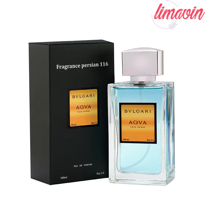 ادو پرفیوم مردانه فراگرنس پرشیا 116 مدل بولگاری آکوا حجم 100 میلی لیتر