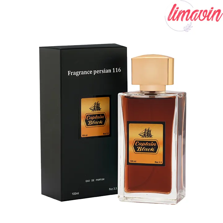 ادو پرفیوم مردانه فراگرنس پرشیا 116 مدل کاپیتان بلک حجم 100 میلی لیتر