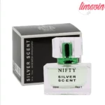 ادو پرفیوم مردانه نیفتی مدل سیلور سنت با رایحه گرم حجم 30 میلی لیتر