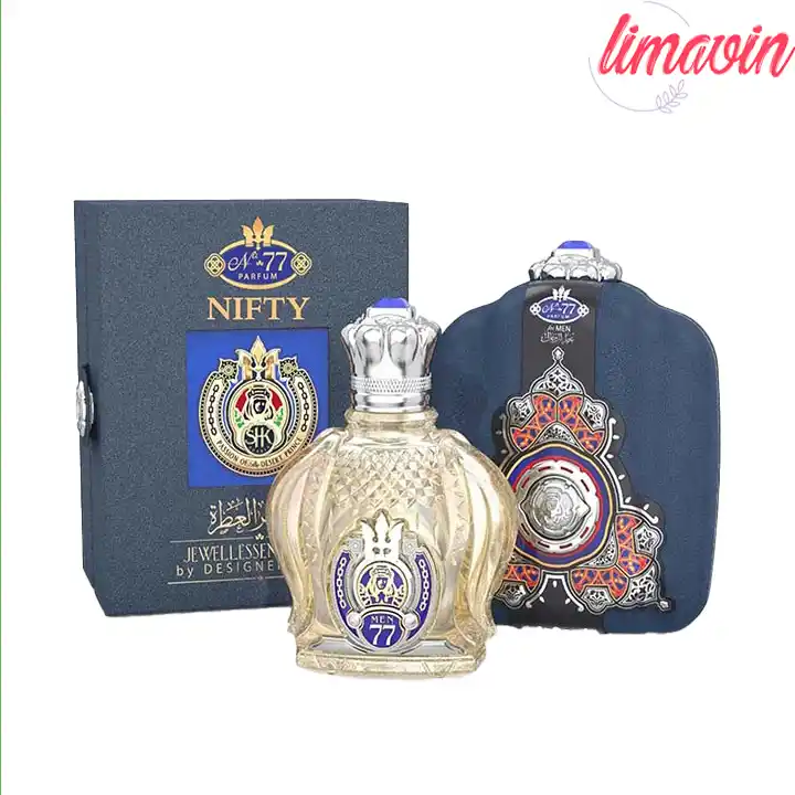 ادو پرفیوم مردانه نیفتی مدل هاردباکس مدل شیخ کلاسیک 77 حجم 100 میلی لیتر
