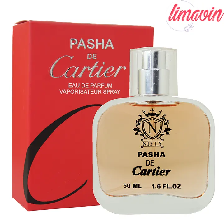 ادو پرفیوم مردانه نیفتی مدل کارتیر پاشا حجم 50 میلی لیتر