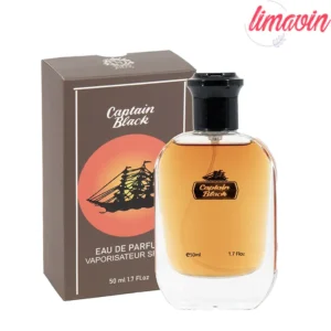 ادو پرفیوم مردانه نیفتی مدل کاپیتان بلک با رایحه گرم حجم 50 میلی لیتر