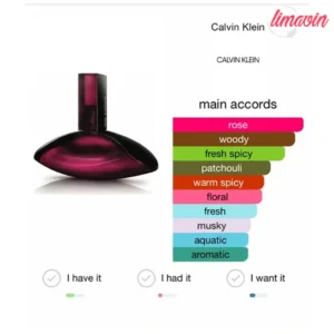 ادوپرفیوم زنانه نیفتی مدل ایفوریا کالوین کلین حجم 50 میلی‌لیتر