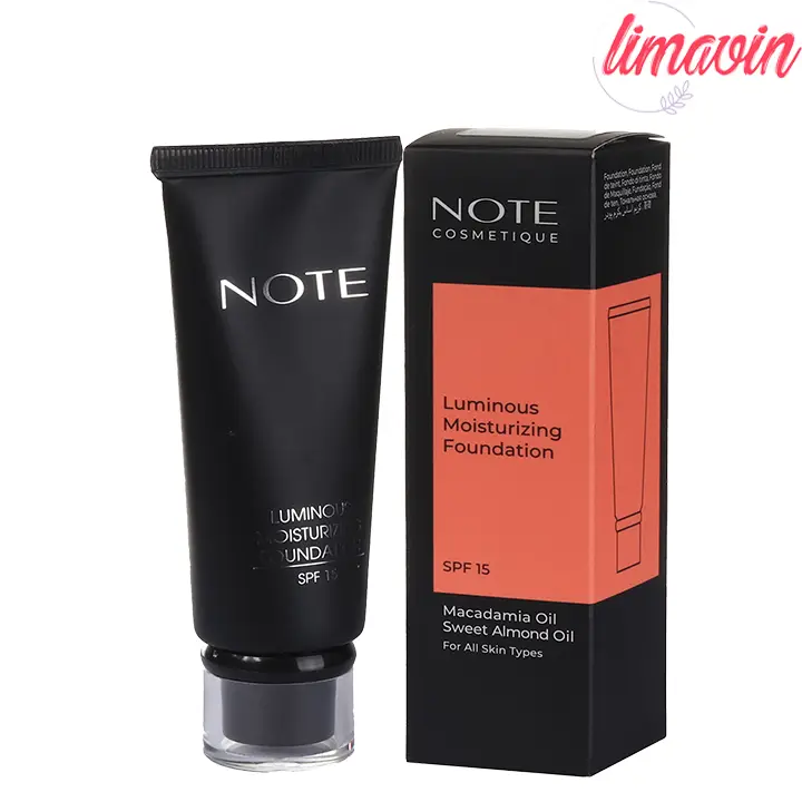 کرم پودر مایع spf15 نوت مدل Luminous Moisturizing Foundation شماره 9 مناسب برای انواع پوست حجم-2