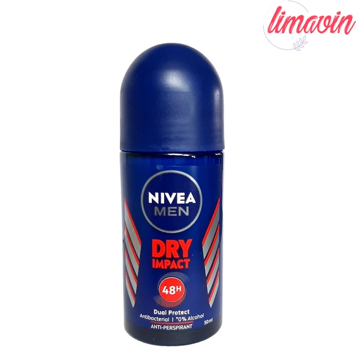 رول ضد تعریق مردانه نیوآ مدل Dry impact حجم 50 میلی لیتر