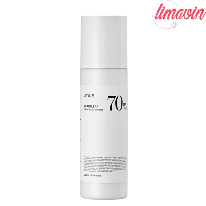 کرم مرطوب کننده دست و صورت آنوا مدل Heartleaf70 مناسب برای انواع پوست حجم 200 میلی لیتر