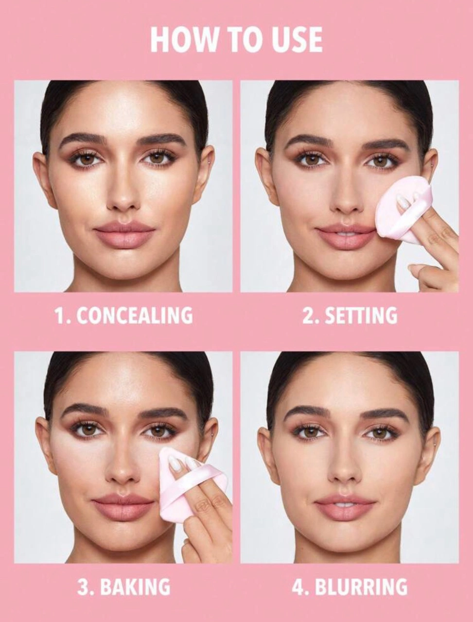 پد ارایشی مدل مثلثی