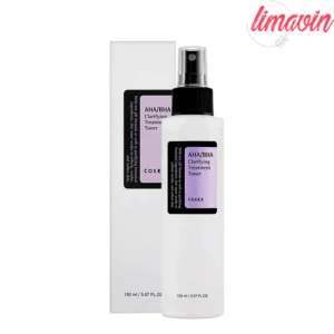 تونر لایه بردار ملایم کوزارکس حاوی AHA/BHA حجم 100 میلی لیتر