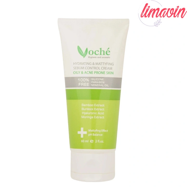 کرم آبرسان وچه مدل Bamboo مناسب پوستهای چرب و مستعد آکنه حجم 60 میلیلیتر