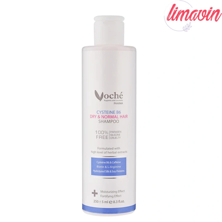 شامپو تقویت کننده مو وچه مدل CYSTEINE B6 مناسب برای موهای خشک حجم 250 میلی لیتر