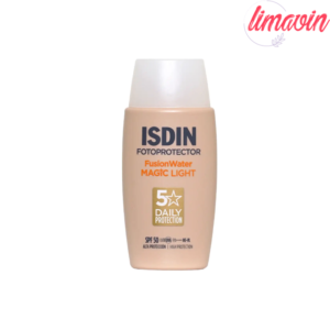 ضد آفتاب رنگی مجیک لایت فیوژن واتر spf50 ایزدین حجم 50 میلی‌لیتر