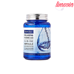 ژل آبرسان فارم استی حاوی کلاژن و کپسول‌های ویتامین